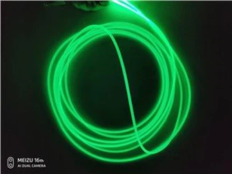 1 mm zijgloed optische vezels