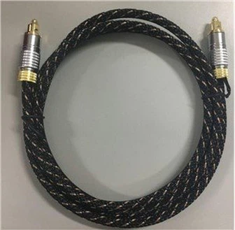 Toslink naar Toslink optische audiokabel Verguld