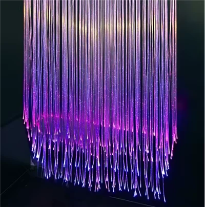 Glasvezel lichtgordijn